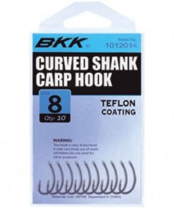 CARLIGE BKK CARP CURVED SHANK SS
