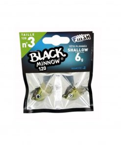 FIIISH BLACK MINNOW 120 SET SHALLOW 2 CAPETE 6G - KAKI