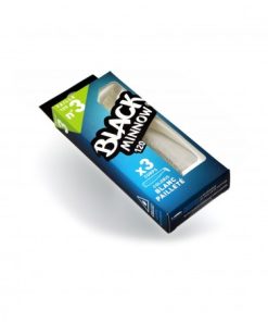 FIIISH BLACK MINNOW 120 SHAD ALB GLITTER 3BUC/PLIC