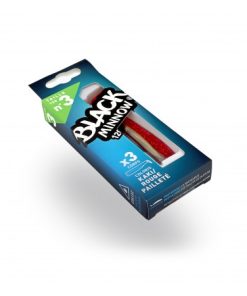 FIIISH BLACK MINNOW 120 SHAD KAKI RED 3BUC/PLIC