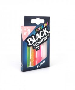 FIIISH BLACK MINNOW 70 SET SHAD FLASHY, 7CM, 4BUC/PLIC