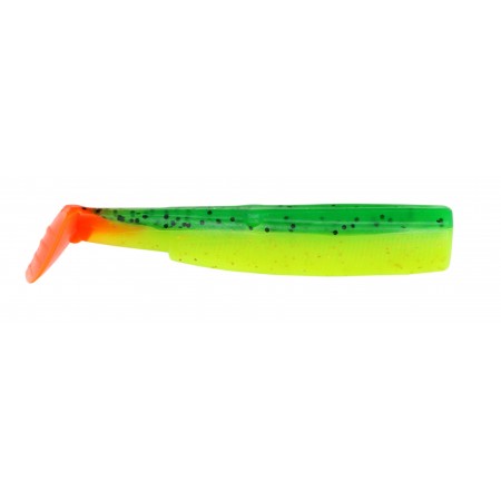 FIIISH BLACK MINNOW 70 SHAD GREEN/ORANGE 4BUC/PLIC - imagine 2